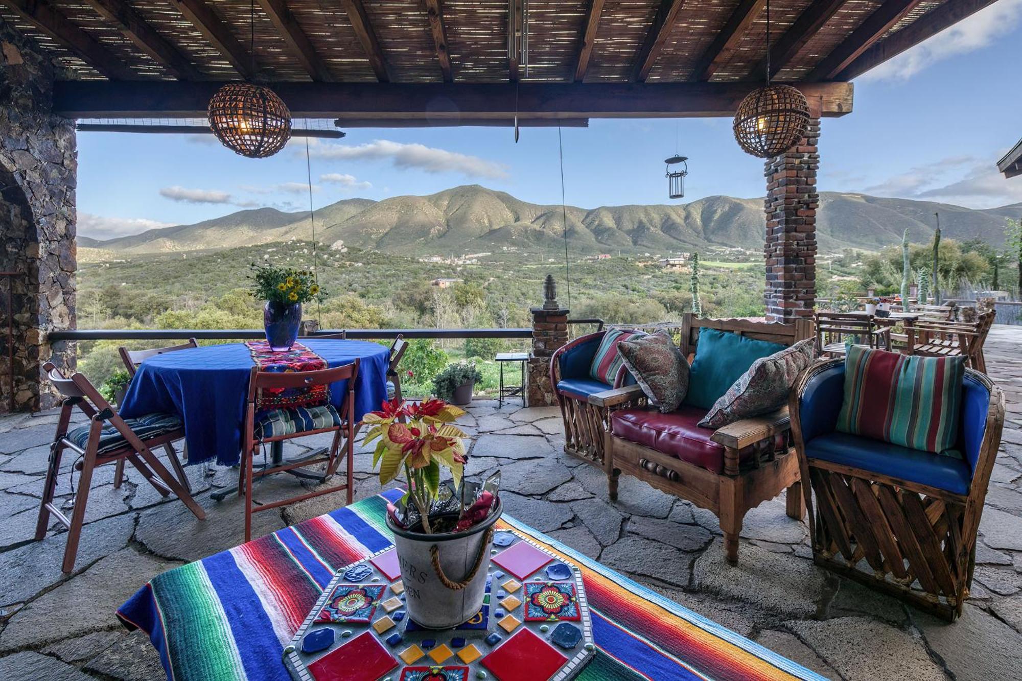 Quinta Maria En La Ruta Del Vino Acomodação com café da manhã Valle de Guadalupe Exterior foto